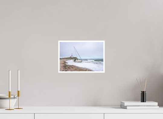 12 x 8″, Fuji Pearl Print Touchdown Lighthouse