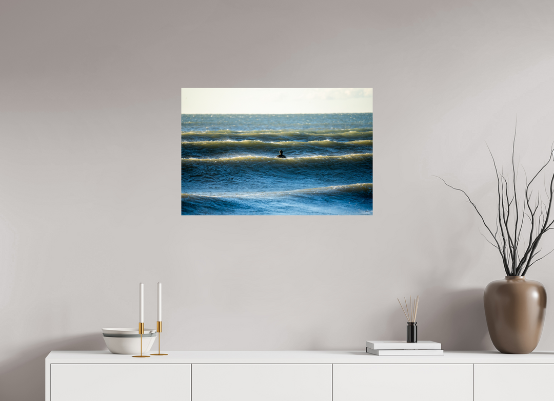 HD Metal Print, 30 x 20″ Between The Lines