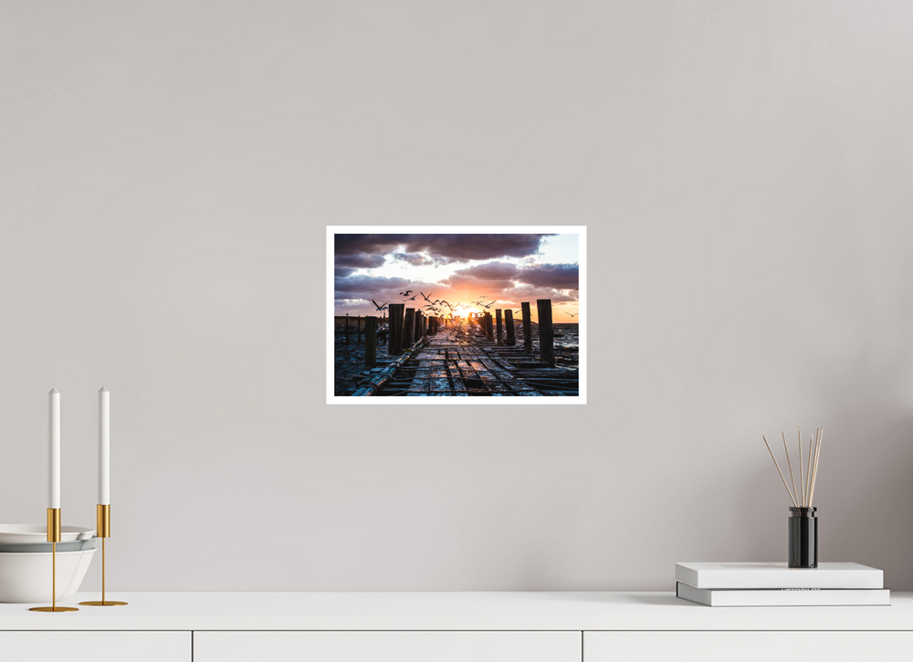 12 x 8″, Fuji Pearl Print The Dock