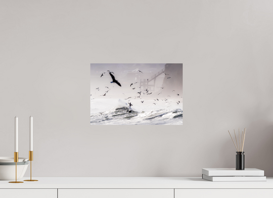 15 x 10″, HD Metal Print Birds Eye View
