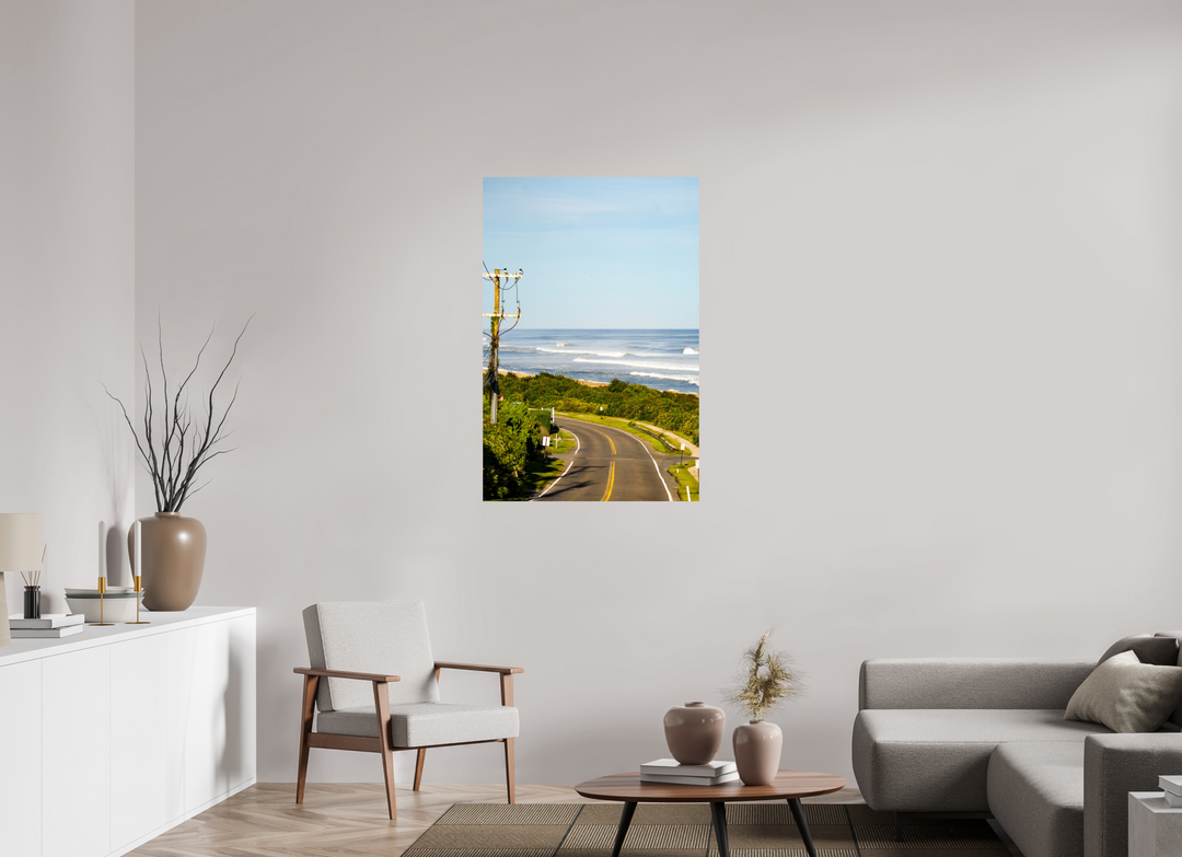 30 x 45″, HD Metal Print Into Montauk