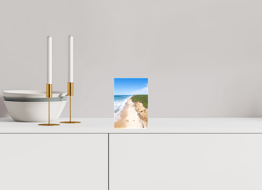 Acrylic Photo Block, 4 x 6″ Beach Walks
