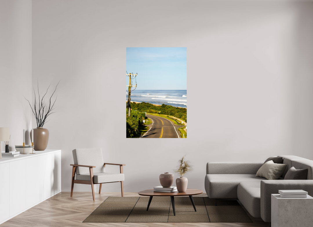 40 x 60″, HD Metal Print Into Montauk