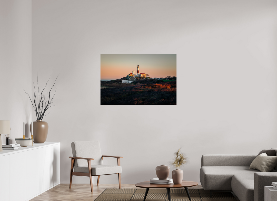 HD Metal Print, 45 x 30″ A Coat Of Orange