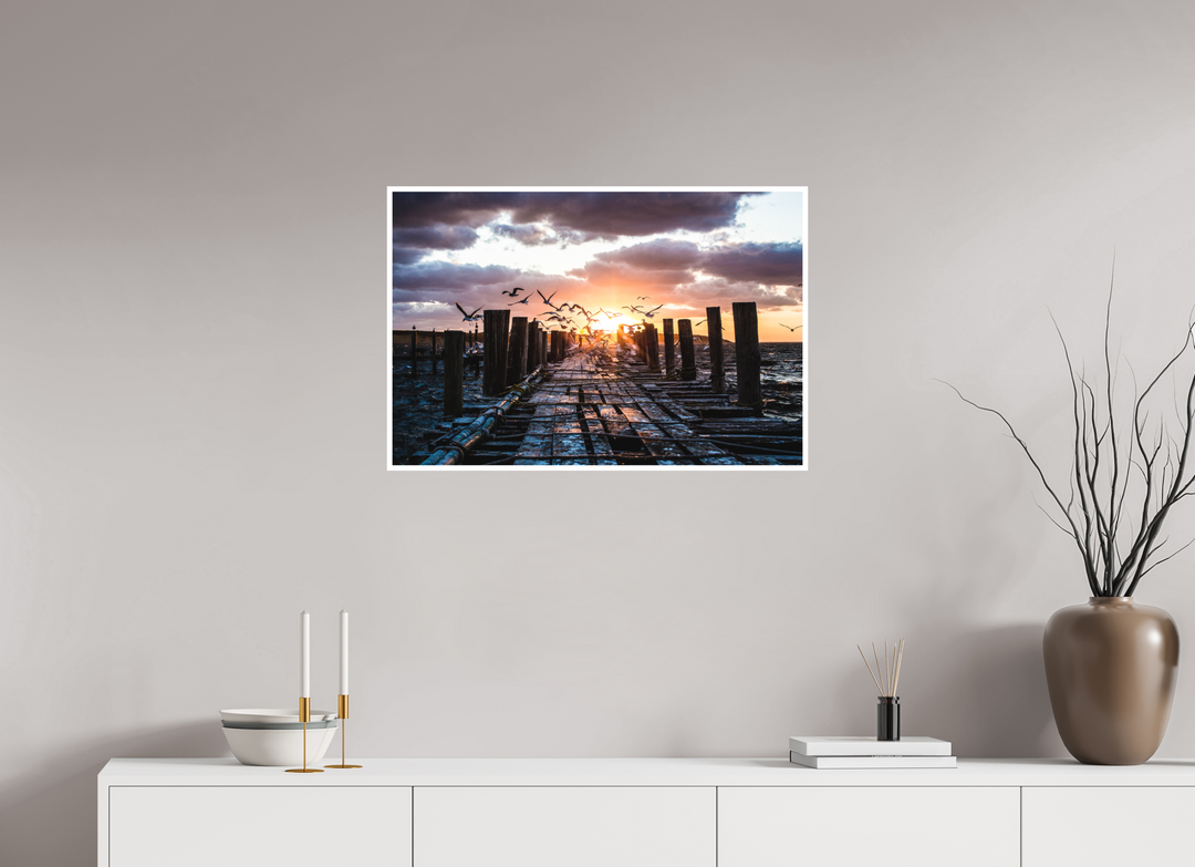 30 x 20″, Fuji Pearl Print The Dock