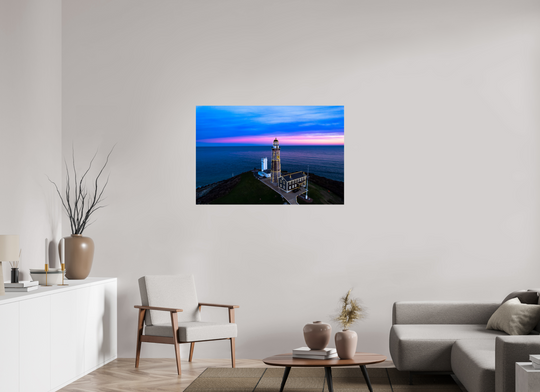 45 x 30″, HD Metal Print Late Lights