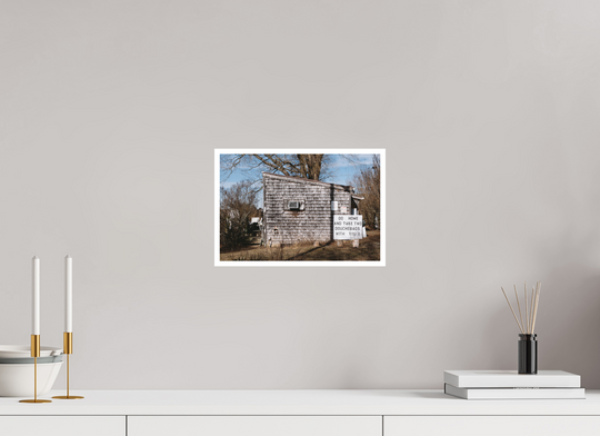 12 x 8″, Fuji Pearl Print Its A Sign