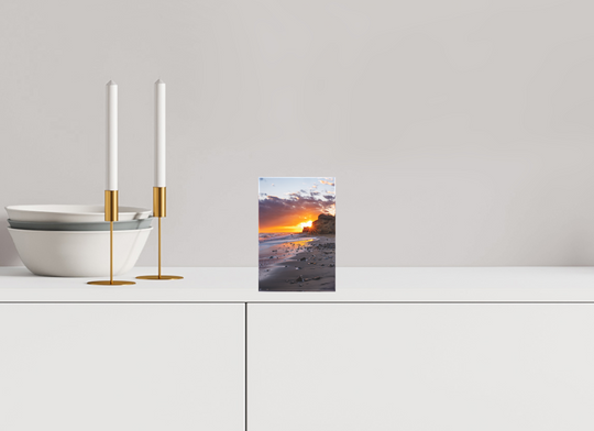 4 x 6″, Acrylic Photo Block Sun Star