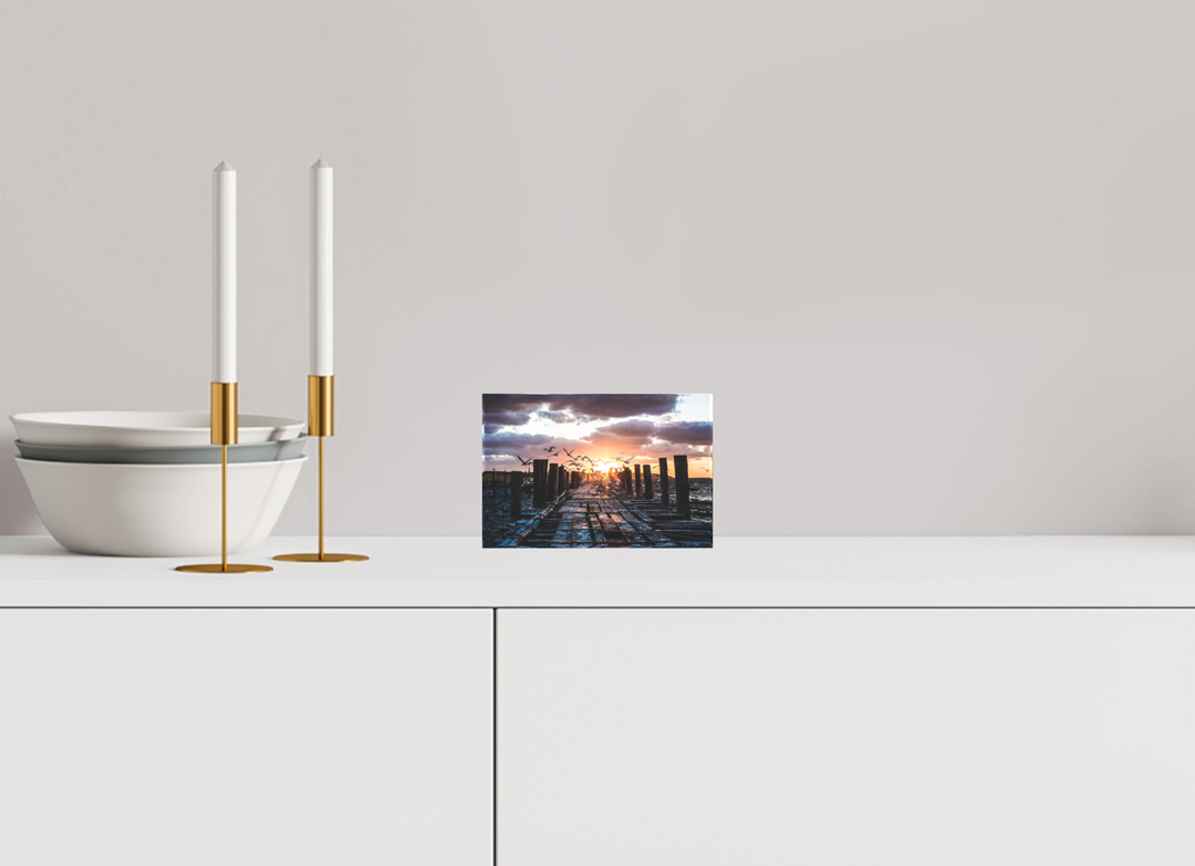 6 x 4″, Acrylic Photo Block The Dock