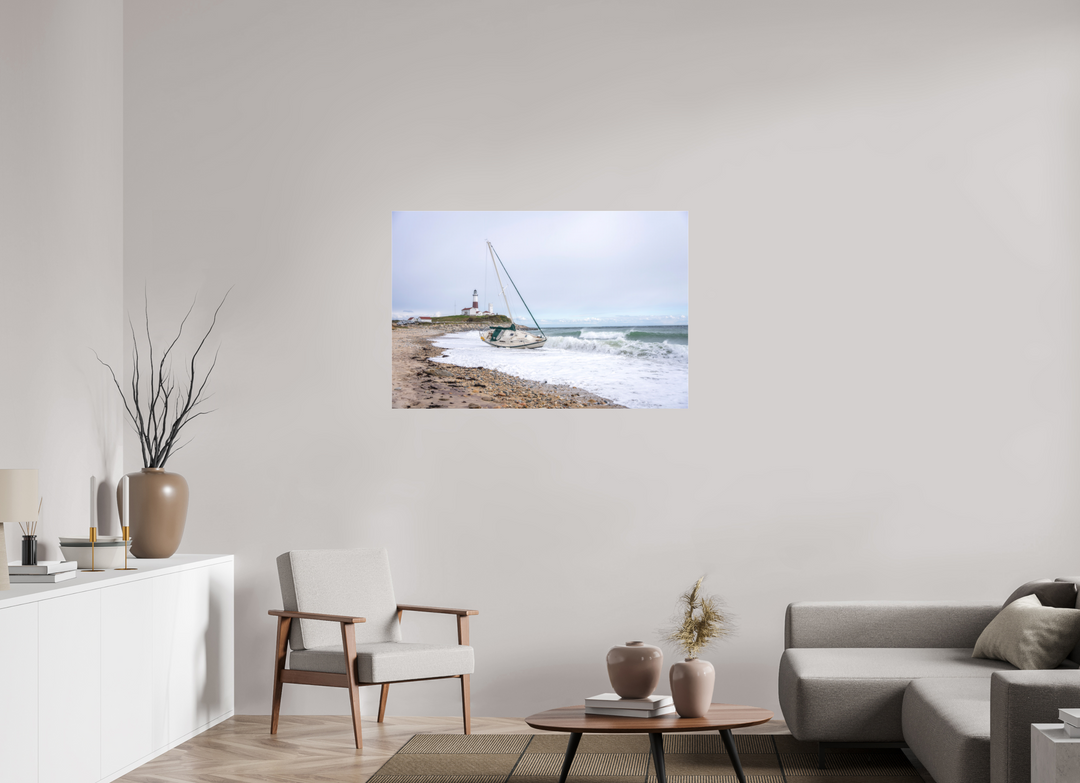 45 x 30″, Acrylic Touchdown Lighthouse