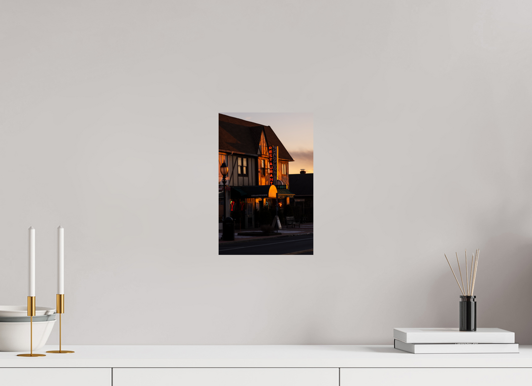 8 x 12″, Fuji Pearl Print Shagwong Light