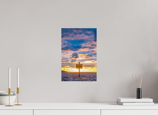 10 x 15″, Fuji Pearl Print The End (Vertical)