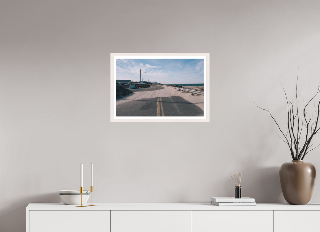 24 x 16″, Print with White Frame Soundview