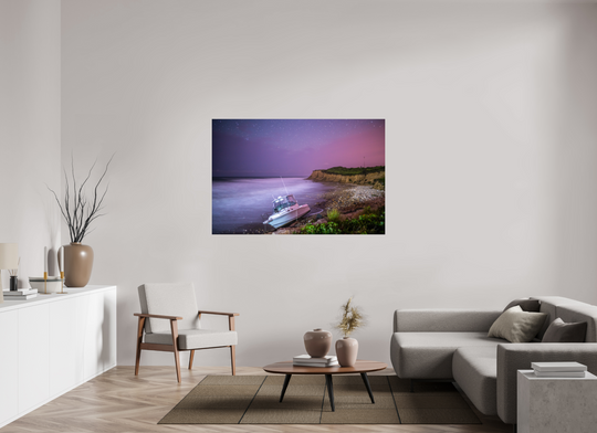 60 x 40″, HD Metal Print Midnight Mash