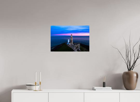 24 x 16″, HD Metal Print Late Lights