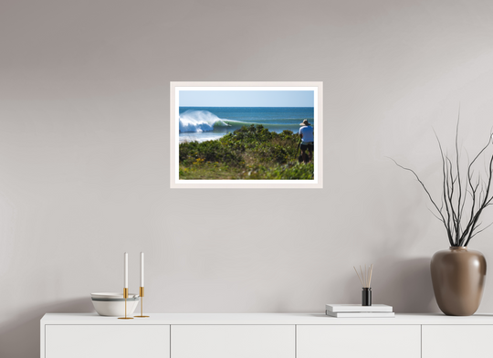 Print with White Frame, 24 x 16″ Another Hurricane