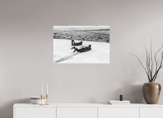 30 x 20″, Acrylic Snow Slides