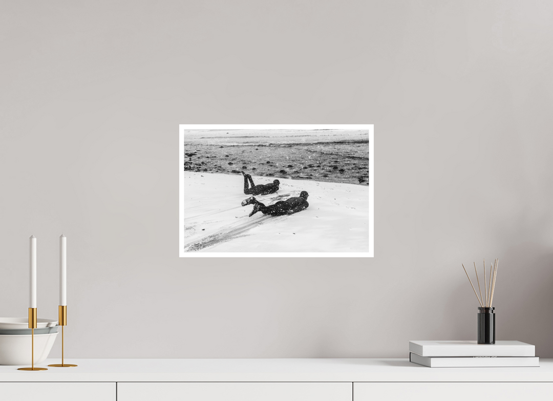 15 x 10″, Fuji Pearl Print Snow Slides