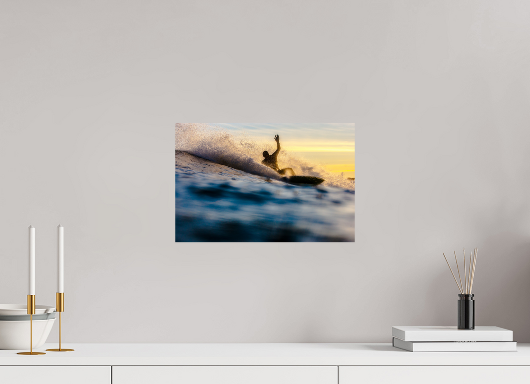 HD Metal Print, 15 x 10″ Phantom Surf