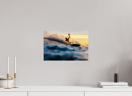 HD Metal Print, 15 x 10″ Phantom Surf
