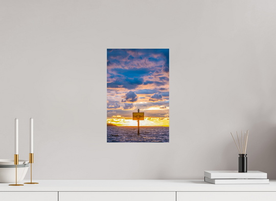 10 x 15″, HD Metal Print The End (Vertical)