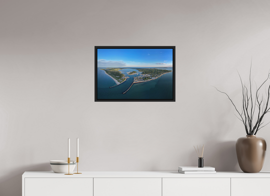24 x 16″, Print with Black Frame Inlet