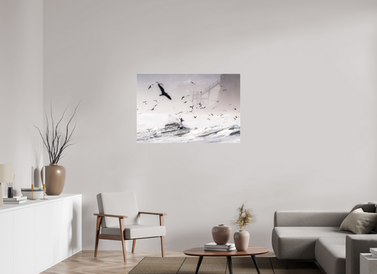 45 x 30″, Acrylic Birds Eye View