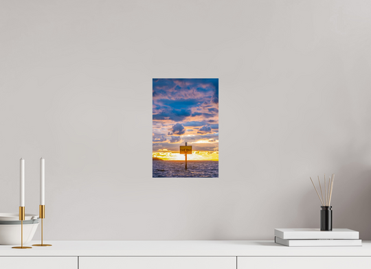 8 x 12″, Fuji Pearl Print The End (Vertical)
