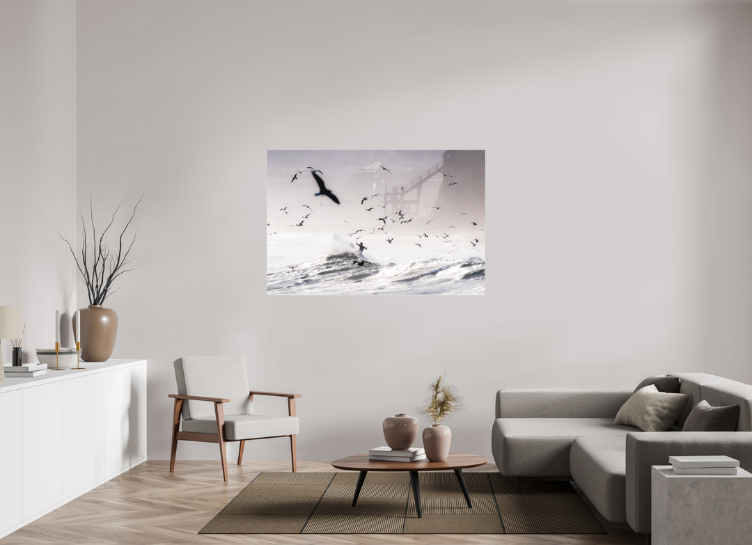 60 x 40″, Acrylic Birds Eye View