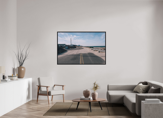 60 x 40″, Print with Black Frame Soundview