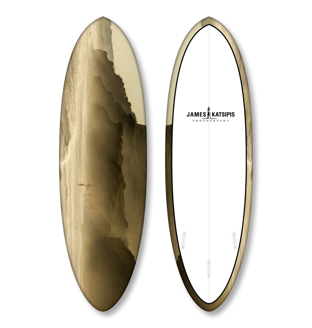 Ditch at Dusk Surfboard