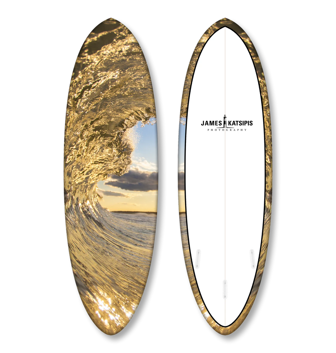 Golden Gods Surfboard