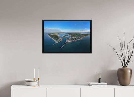 30 x 20″, Print with Black Frame Inlet