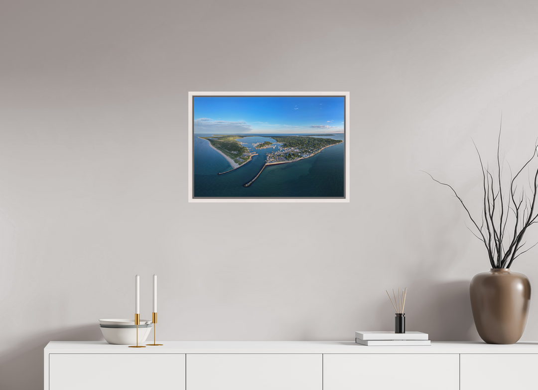 24 x 16″, Acrylic With Maple White Frame Inlet