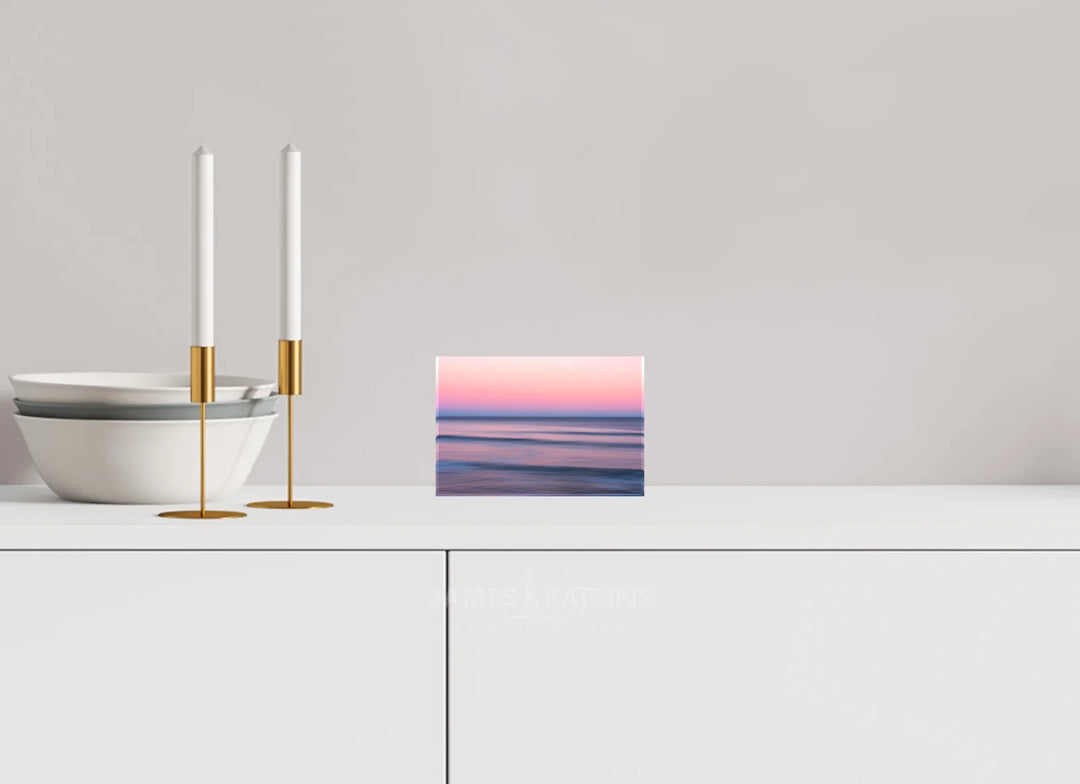 6 x 4″, Acrylic Photo Block After Burn