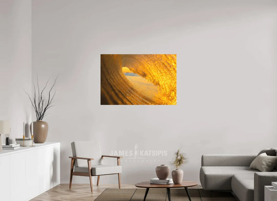 45 x 30″, Acrylic Amber Waves