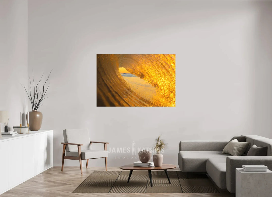 60 x 40″, Acrylic Amber Waves