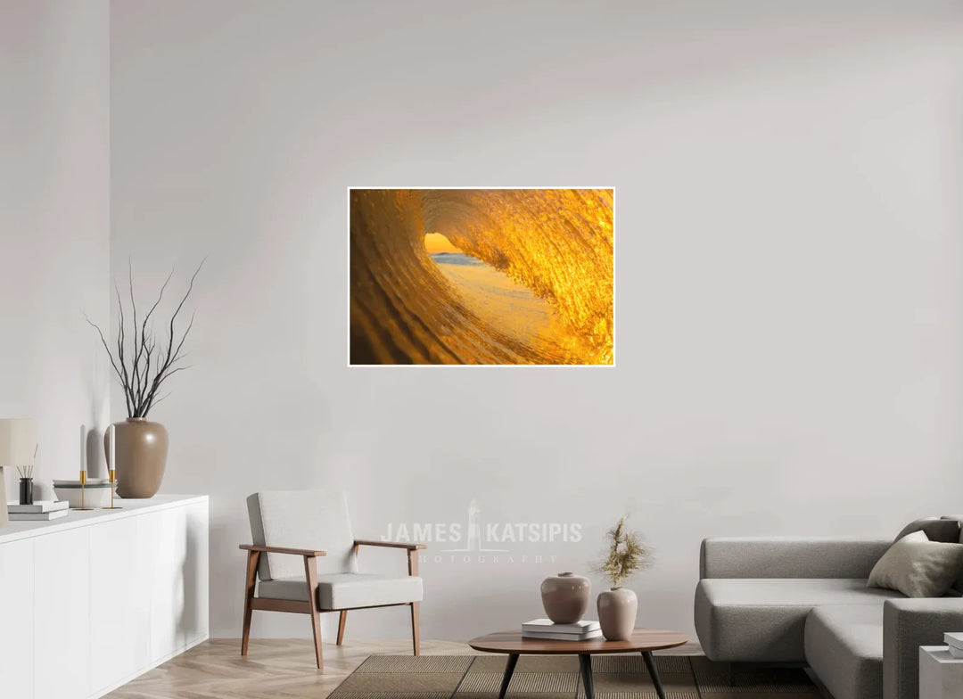45 x 30″, Print Amber Waves