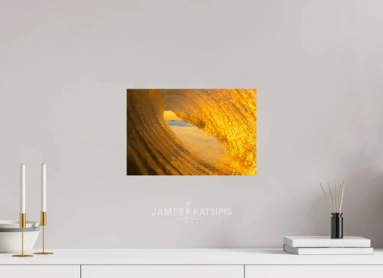 15 x 10″, HD Metal Print Amber Waves