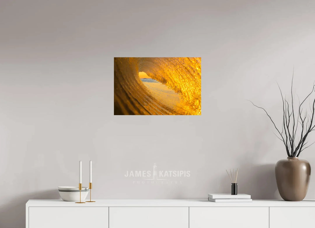 24 x 16″, HD Metal Print Amber Waves
