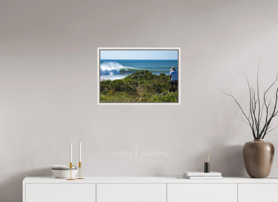 Acrylic With Maple White Frame, 24 x 16″ Another Hurricane