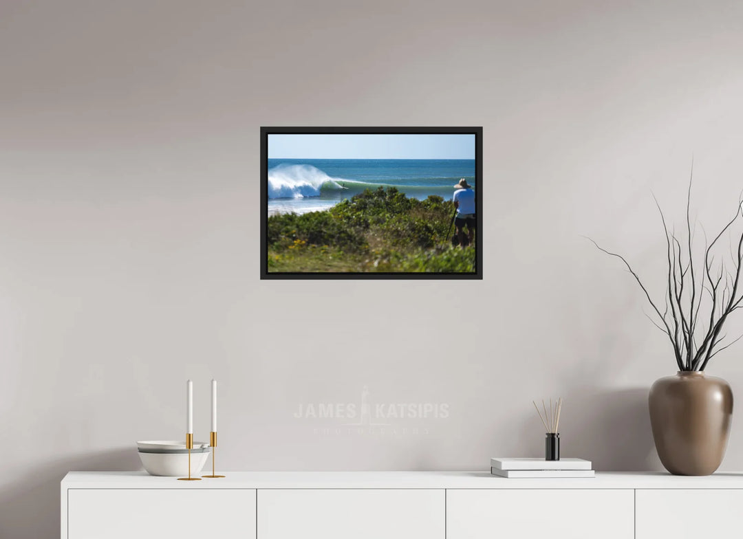 Print with Black Frame, 24 x 16″ Another Hurricane