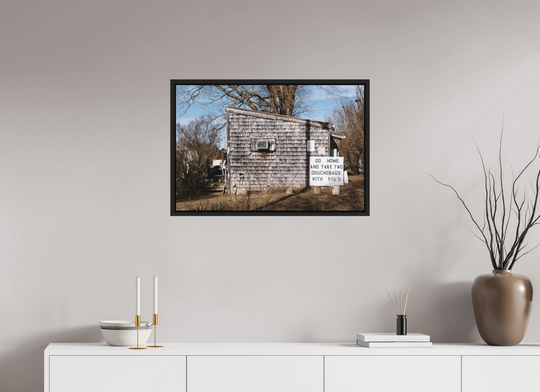 30 x 20″, Print with Black Frame Its A Sign
