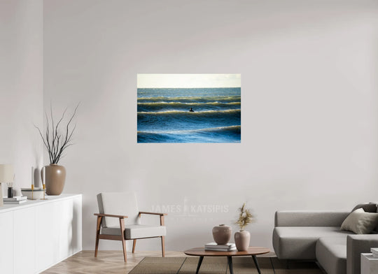 HD Metal Print, 45 x 30″ Between The Lines