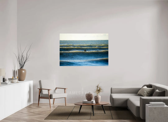 60 x 40″, HD Metal Print Between The Lines