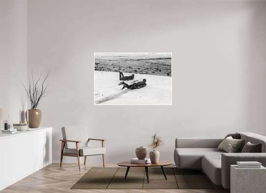 60 x 40″, Fuji Pearl Print Snow Slides