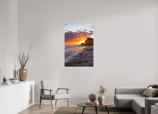 30 x 45″, Fuji Pearl Print Sun Star
