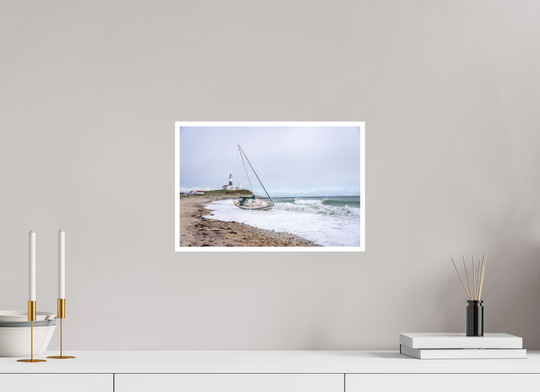 15 x 10″, Fuji Pearl Print Touchdown Lighthouse