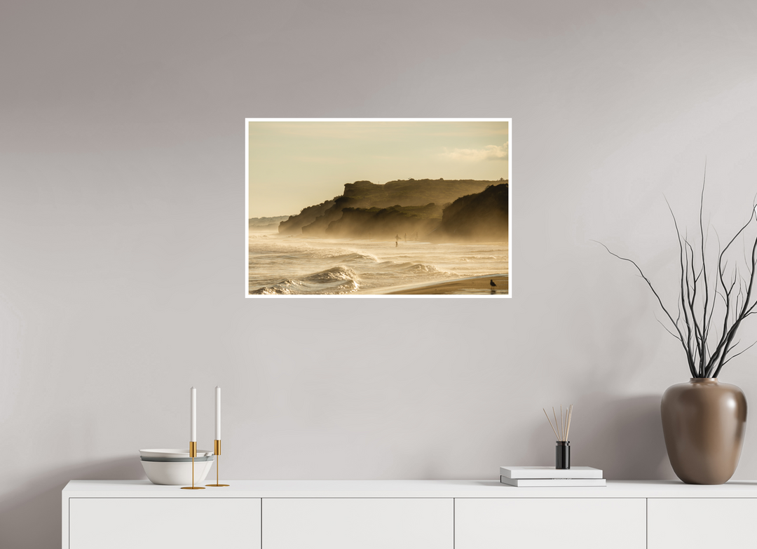 30 x 20″, Fuji Pearl Print Ditch at Dusk