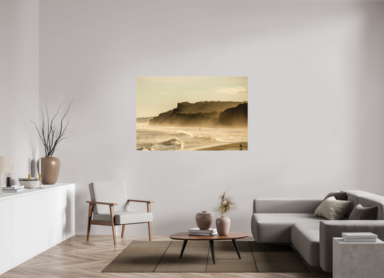 60 x 40″, Acrylic Ditch at Dusk